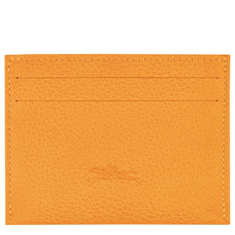 Longchamp Le Foulonné Cardholder Abrikoos | SFLN39472