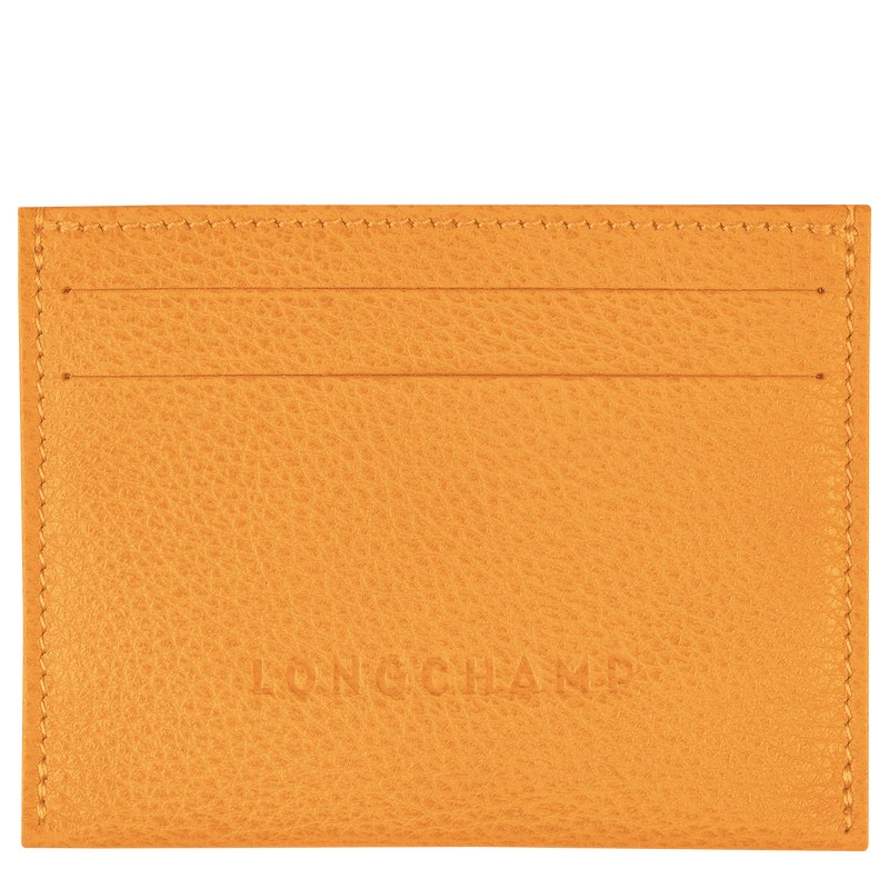 Longchamp Le Foulonné Cardholder Abrikoos | BKUG59643