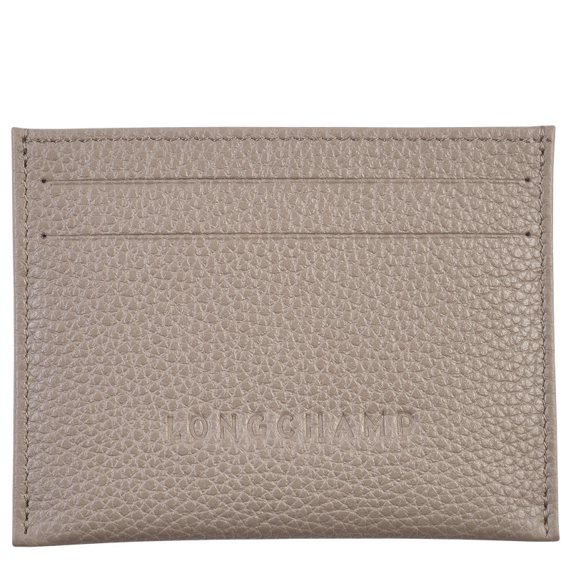 Longchamp Le Foulonné Cardholder Turtledove | NIEM49825