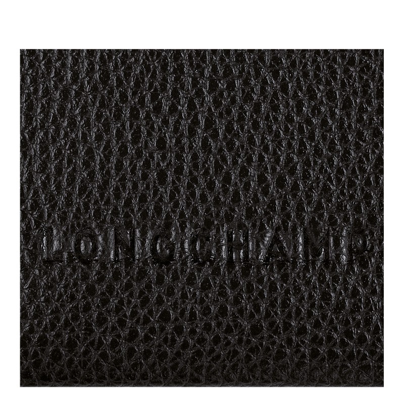 Longchamp Le Foulonné Cardholder Zwart | GNBD06321