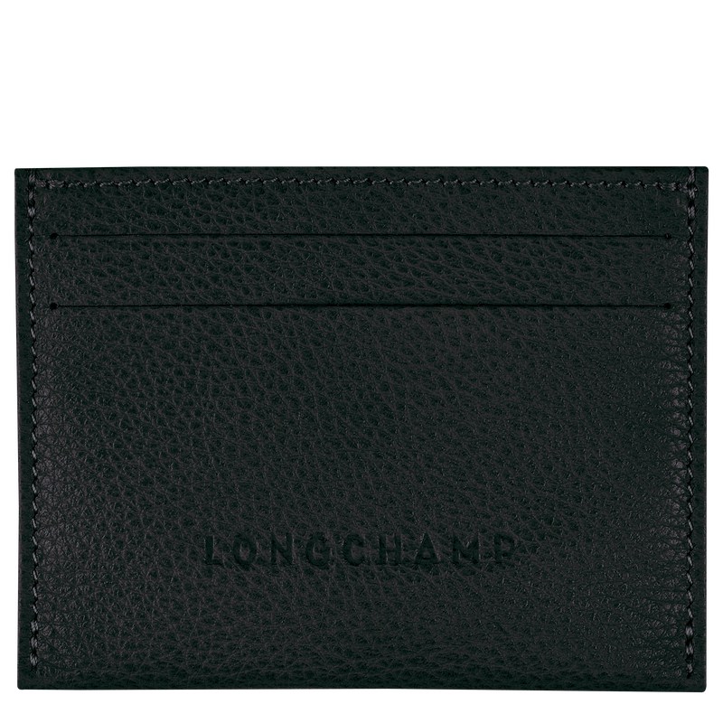 Longchamp Le Foulonné Cardholder Zwart | GNBD06321