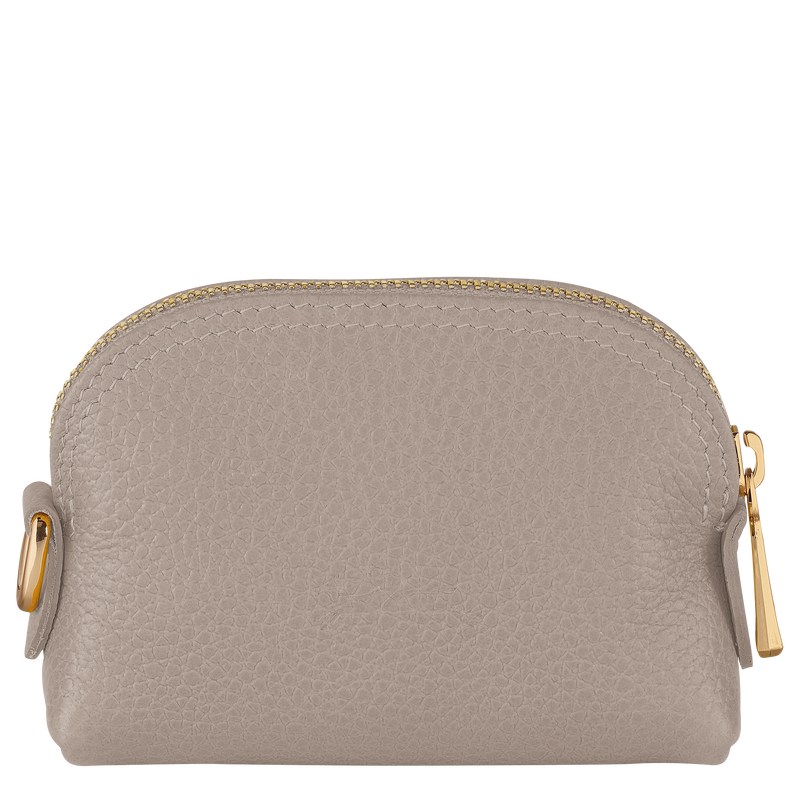 Longchamp Le Foulonné Coin Purse Turtledove | RUCG21739