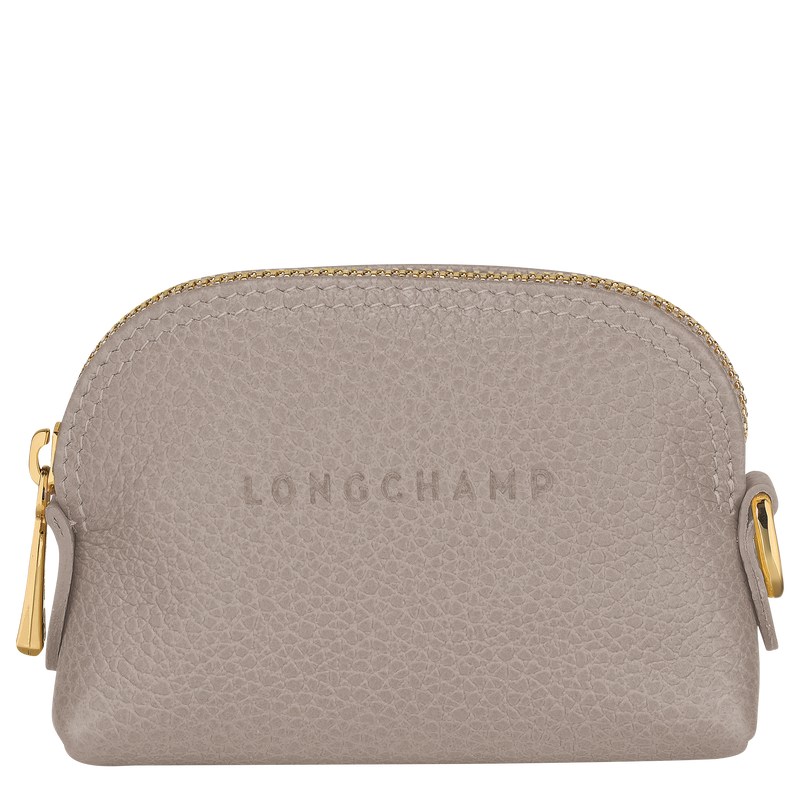 Longchamp Le Foulonné Coin Purse Turtledove | RUCG21739