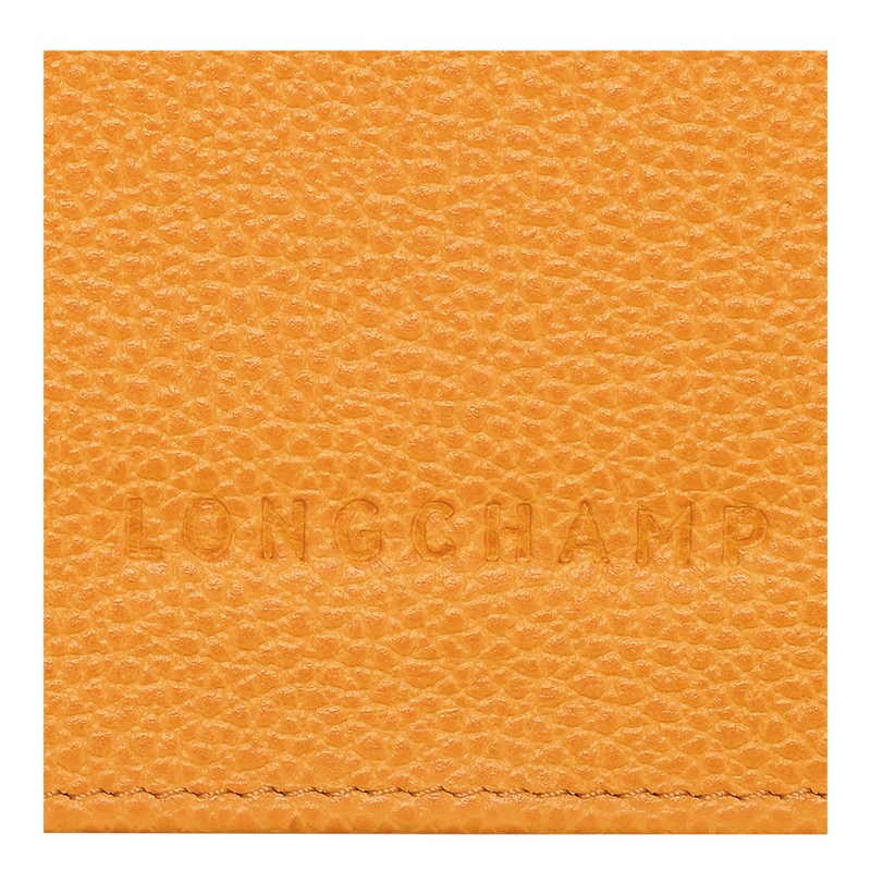 Longchamp Le Foulonné Continental Wallet Abrikoos | PVWD84216