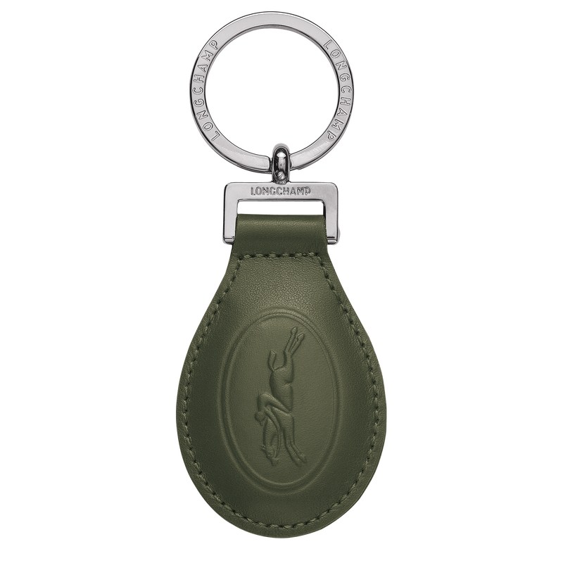 Longchamp Le Foulonné Key-rings Khaki | DPUK45817