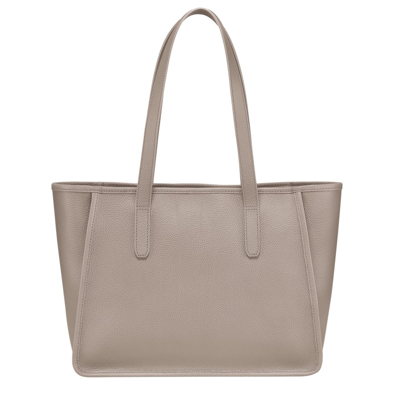 Longchamp Le Foulonné L Tote Bag Turtledove | XRWB76248