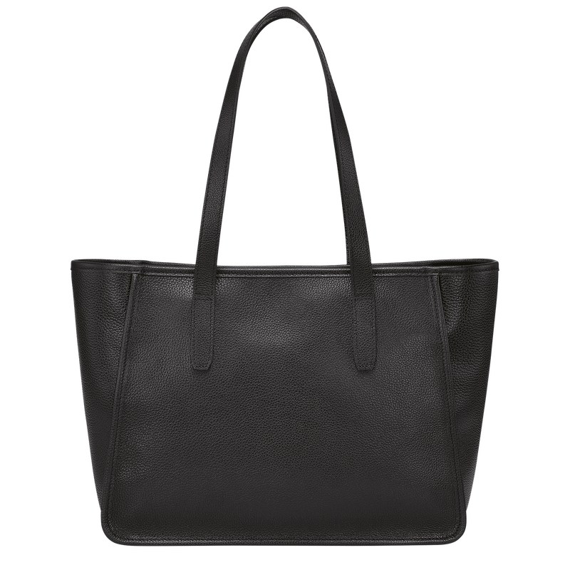 Longchamp Le Foulonné L Tote Bag Zwart | ZLMF20589