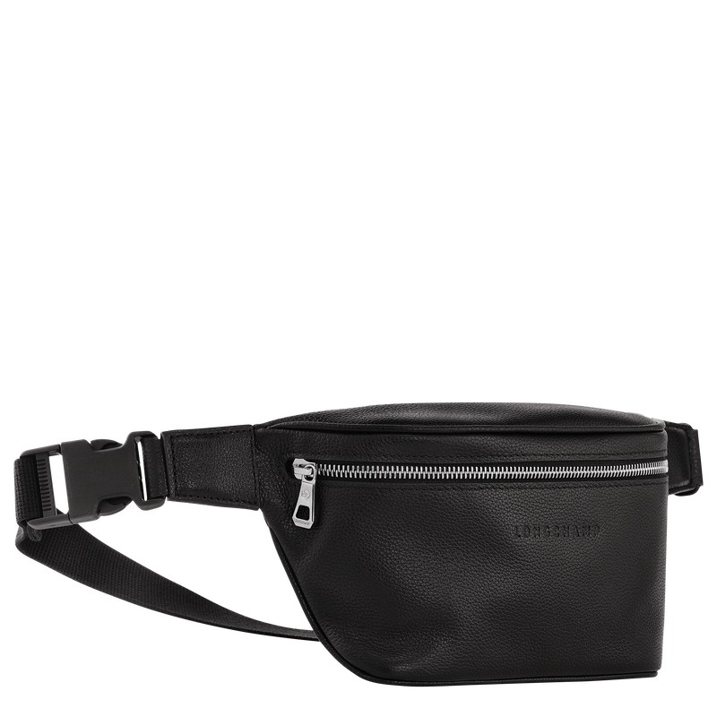 Longchamp Le Foulonné M Belt Bag Zwart | EQZC59824