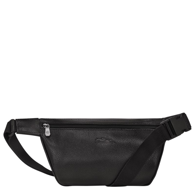 Longchamp Le Foulonné M Belt Bag Zwart | EQZC59824