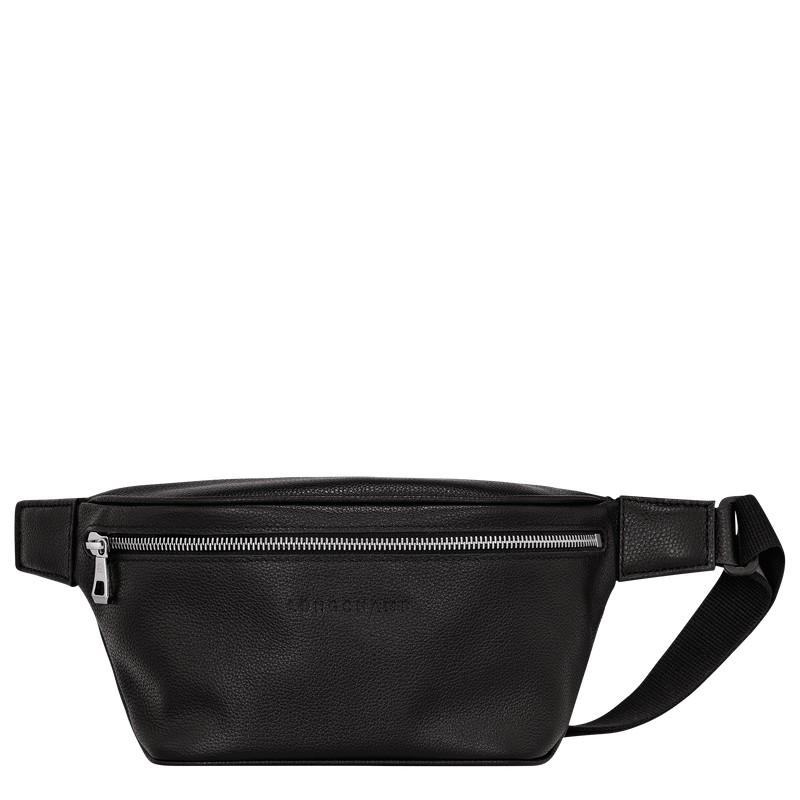 Longchamp Le Foulonné M Belt Bag Zwart | EQZC59824