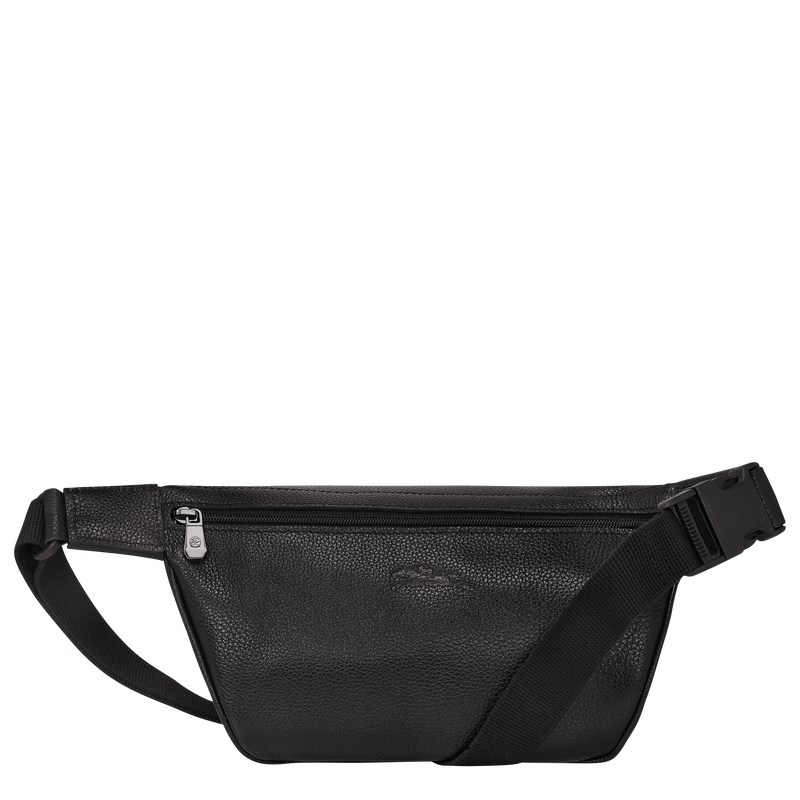 Longchamp Le Foulonné M Belt Bag Zwart | IUZM71698