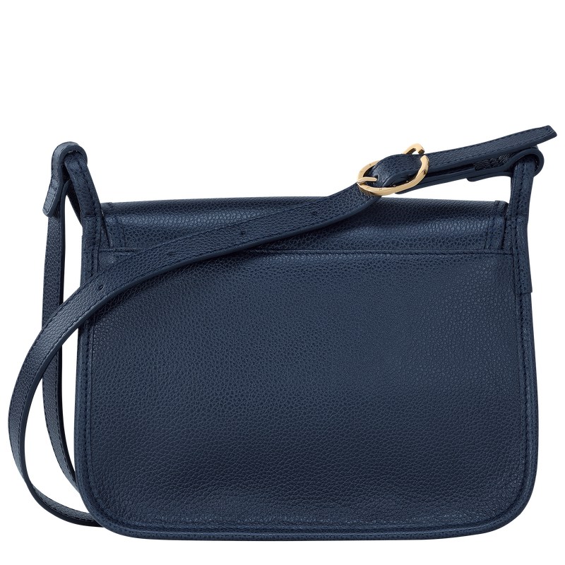 Longchamp Le Foulonné M Crossbody Bag Donkerblauw | CTMH03458