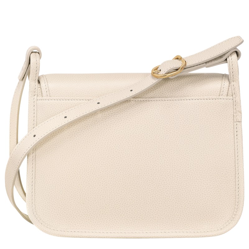 Longchamp Le Foulonné M Crossbody Bag Paper | HDGL47053