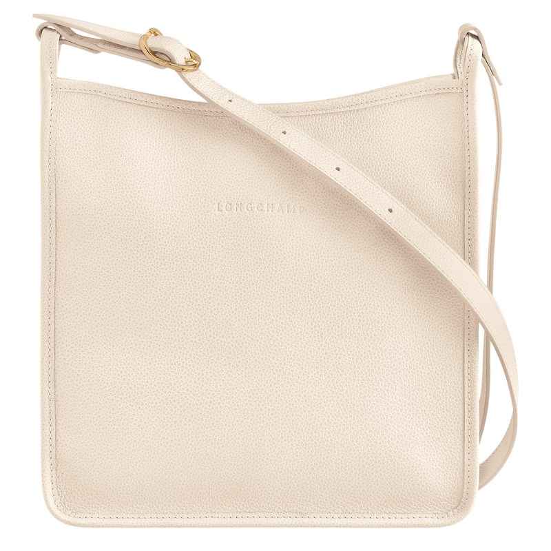 Longchamp Le Foulonné M Crossbody Bag Paper | YQXV46193