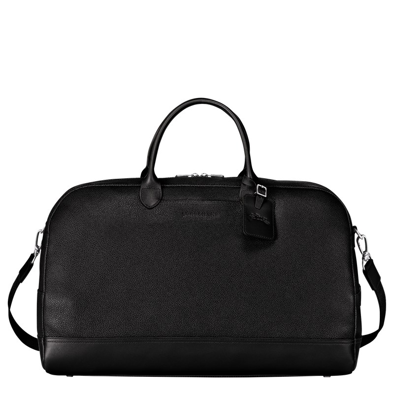 Longchamp Le Foulonné M Travel Bag Zwart | MXSJ87052