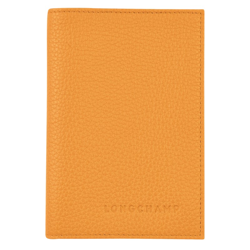 Longchamp Le Foulonné Passport Cover Abrikoos | ARTD14062