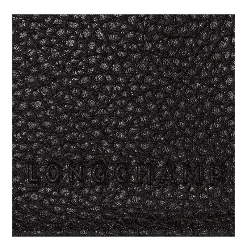 Longchamp Le Foulonné Passport Cover Zwart | JEXP17046