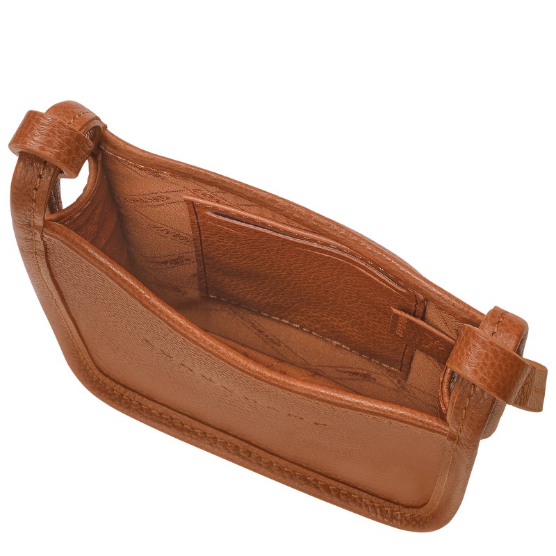 Longchamp Le Foulonné Phone Case Caramel | JZIE91564