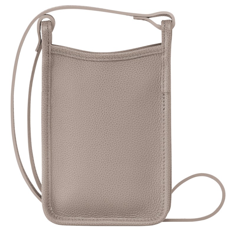 Longchamp Le Foulonné Phone Case Turtledove | GJFR97325