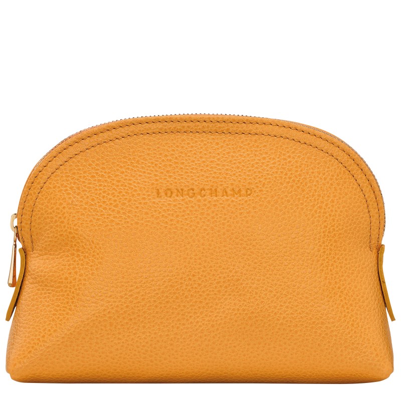 Longchamp Le Foulonné Pouch Abrikoos | YXVL16029