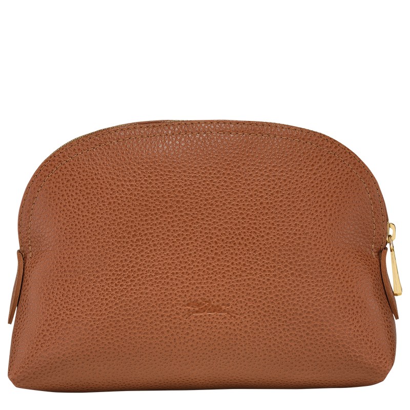 Longchamp Le Foulonné Pouch Caramel | UPVT96708