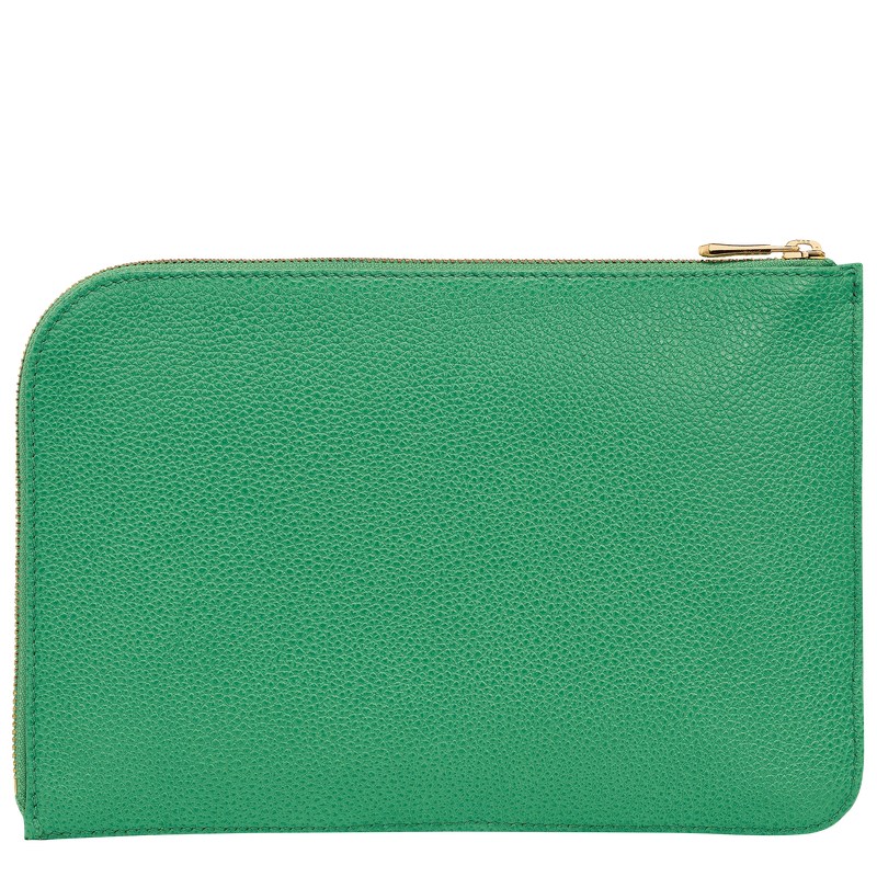 Longchamp Le Foulonné Pouch Groen | BIPE85726