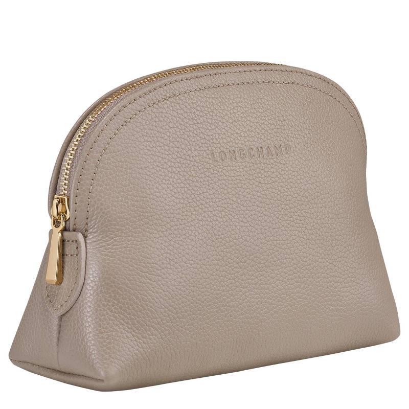 Longchamp Le Foulonné Pouch Turtledove | BFHA40795