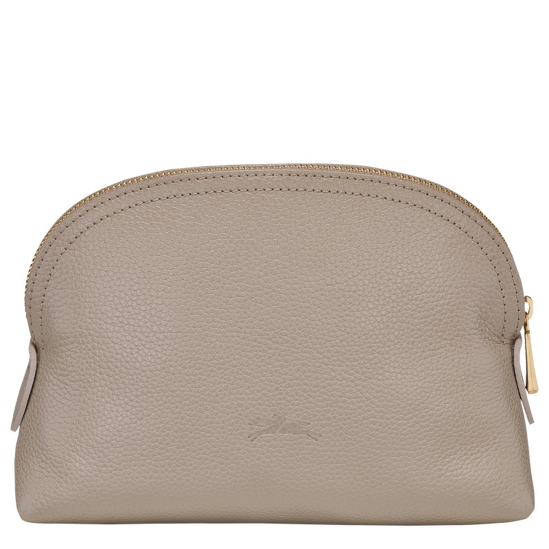 Longchamp Le Foulonné Pouch Turtledove | BFHA40795