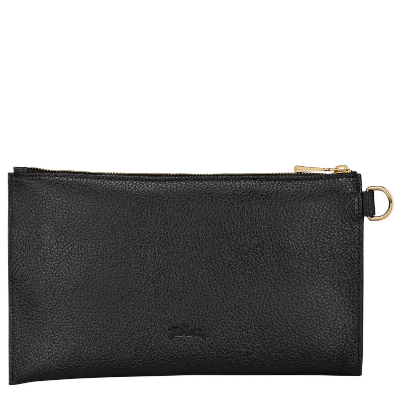 Longchamp Le Foulonné Pouch Zwart | SUGY26013