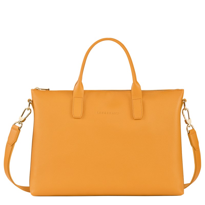 Longchamp Le Foulonné S Briefcase Abrikoos | IPGK81493