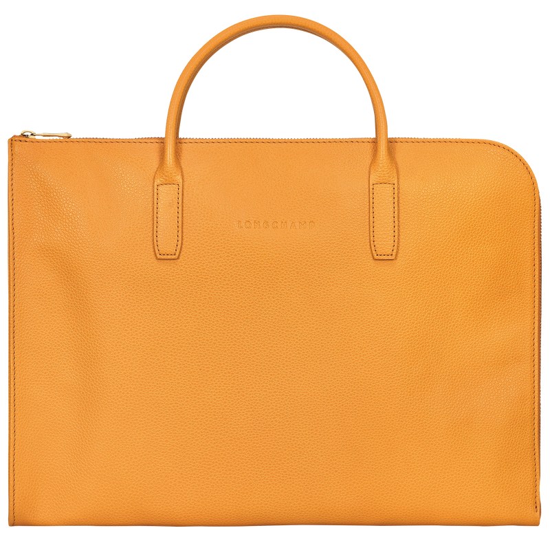 Longchamp Le Foulonné S Briefcase Abrikoos | NHQR61047