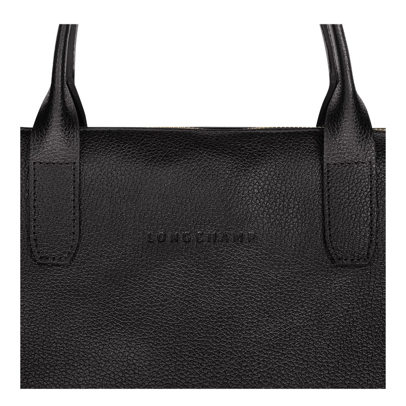 Longchamp Le Foulonné S Briefcase Zwart | RASK24618