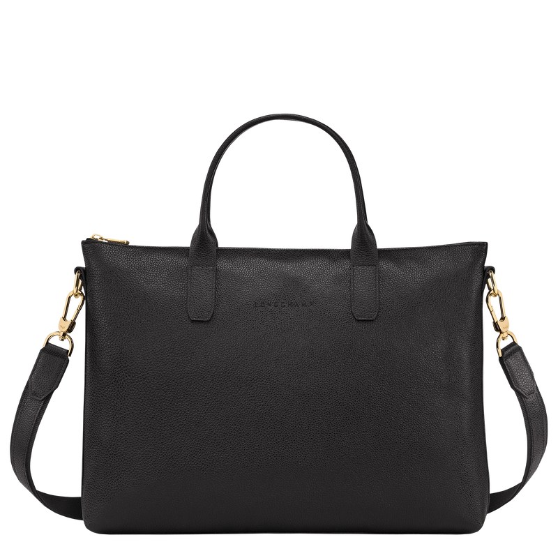 Longchamp Le Foulonné S Briefcase Zwart | RASK24618