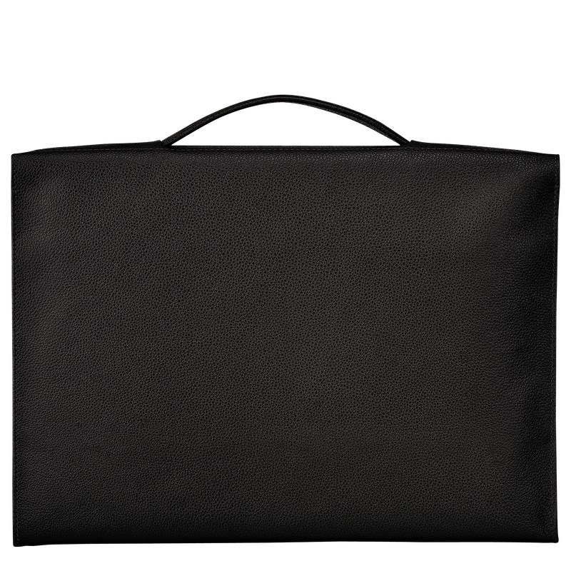 Longchamp Le Foulonné S Briefcase Zwart | CDOZ78012