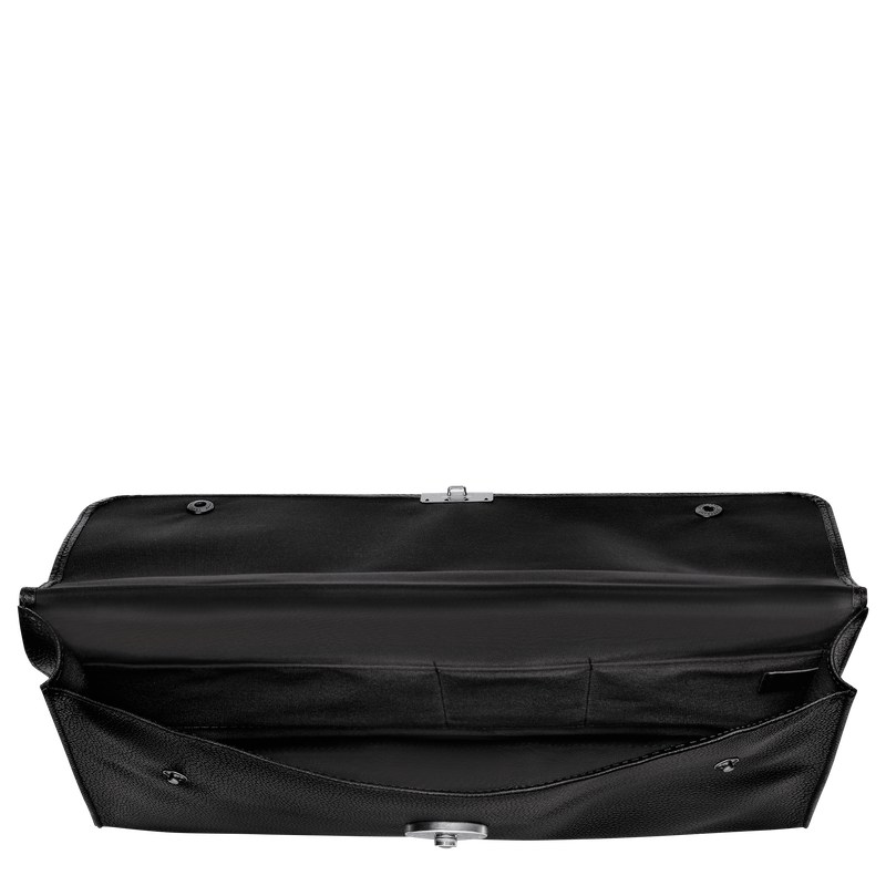 Longchamp Le Foulonné S Briefcase Zwart | CDOZ78012