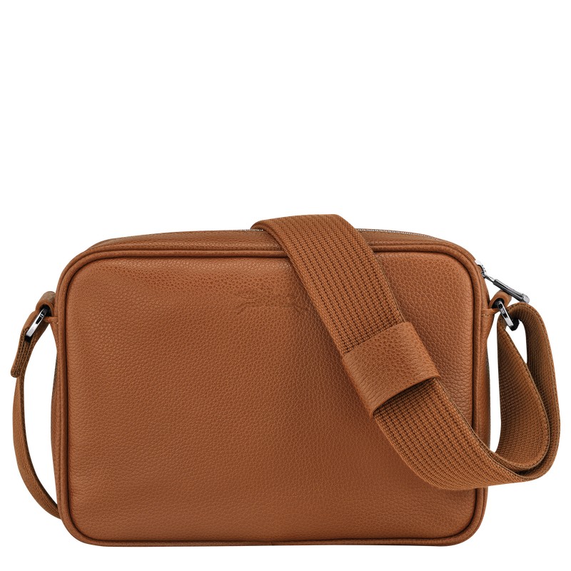 Longchamp Le Foulonné S Camera Bag Caramel | TVLS52963