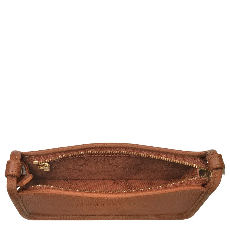 Longchamp Le Foulonné S Crossbody Bag Caramel | VQKH17346