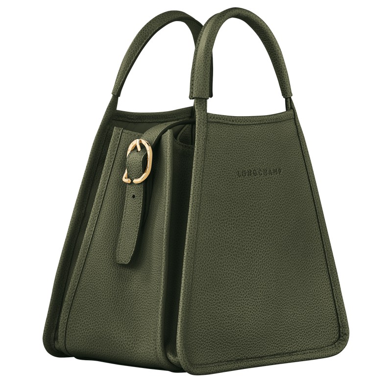 Longchamp Le Foulonné S Handbag Khaki | WEBC71483