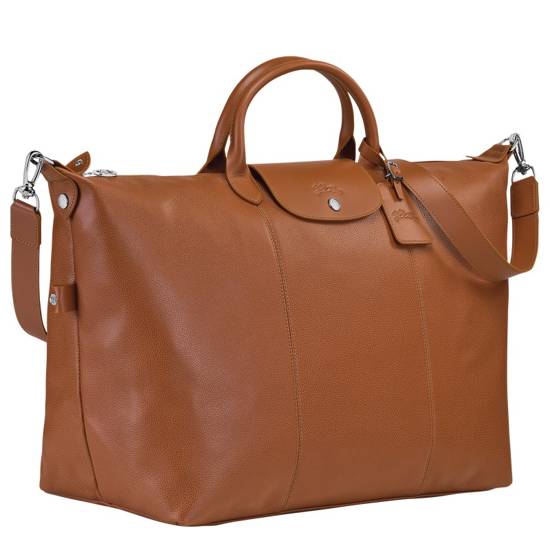 Longchamp Le Foulonné S Travel Bag Caramel | RYJP09632