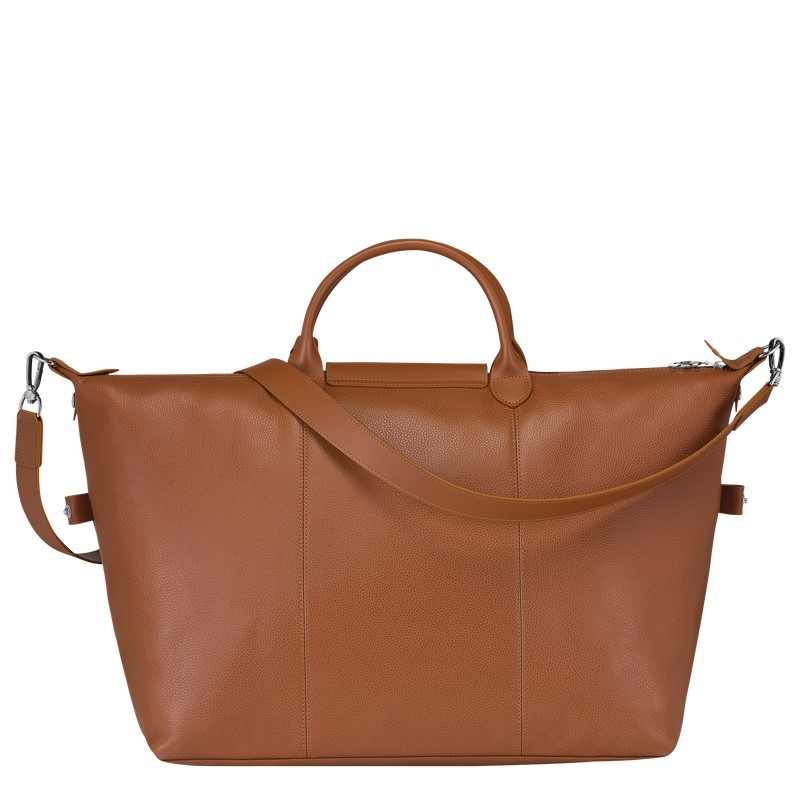 Longchamp Le Foulonné S Travel Bag Caramel | RYJP09632