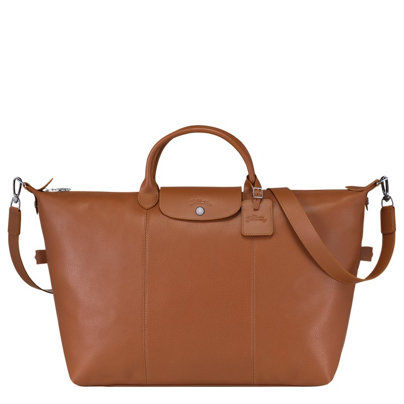 Longchamp Le Foulonné S Travel Bag Caramel | RYJP09632