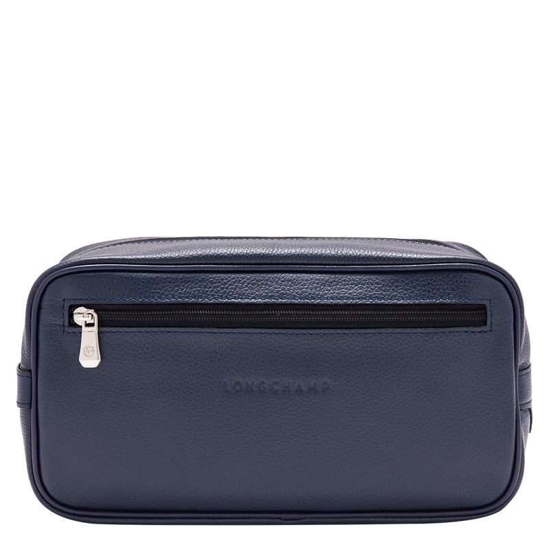 Longchamp Le Foulonné Toiletry Case Donkerblauw | JENK81704