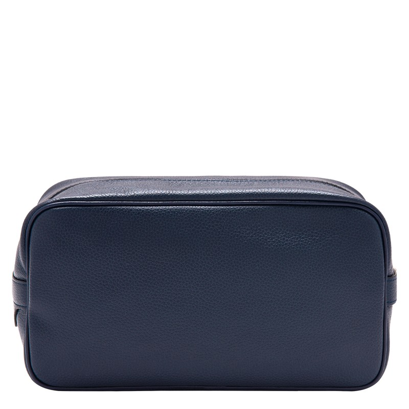 Longchamp Le Foulonné Toiletry Case Donkerblauw | IBME94107