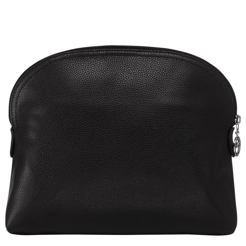 Longchamp Le Foulonné Toiletry Case Zwart | LTWI67495