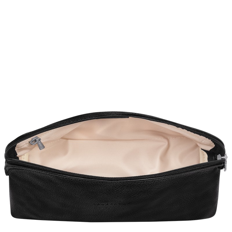 Longchamp Le Foulonné Toiletry Case Zwart | LTWI67495