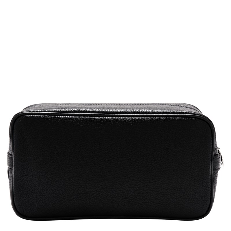 Longchamp Le Foulonné Toiletry Case Zwart | BZTM56431