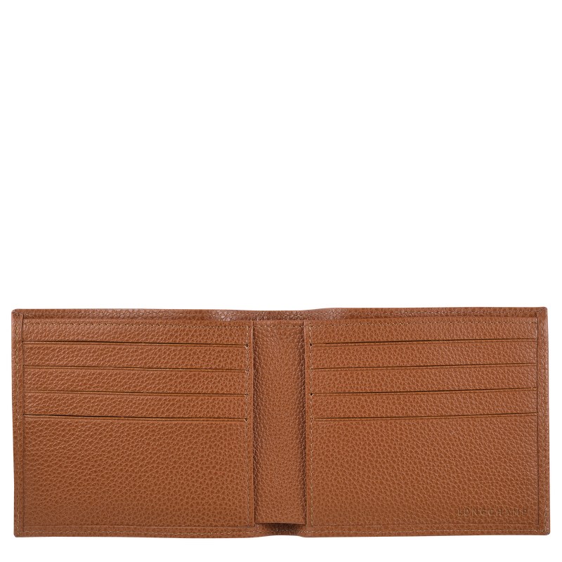 Longchamp Le Foulonné Wallet Caramel | HBCQ62031