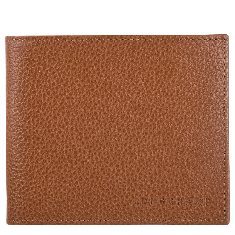 Longchamp Le Foulonné Wallet Caramel | HBCQ62031