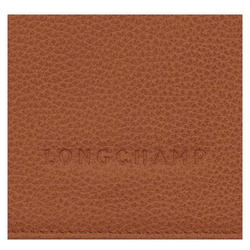 Longchamp Le Foulonné Wallet Caramel | LRXO26935