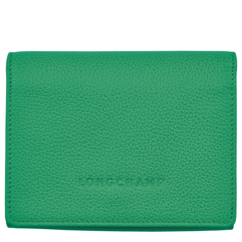 Longchamp Le Foulonné Wallet Groen | ANXS24817